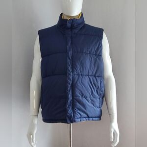Athletic Works Navy Puffer Vest